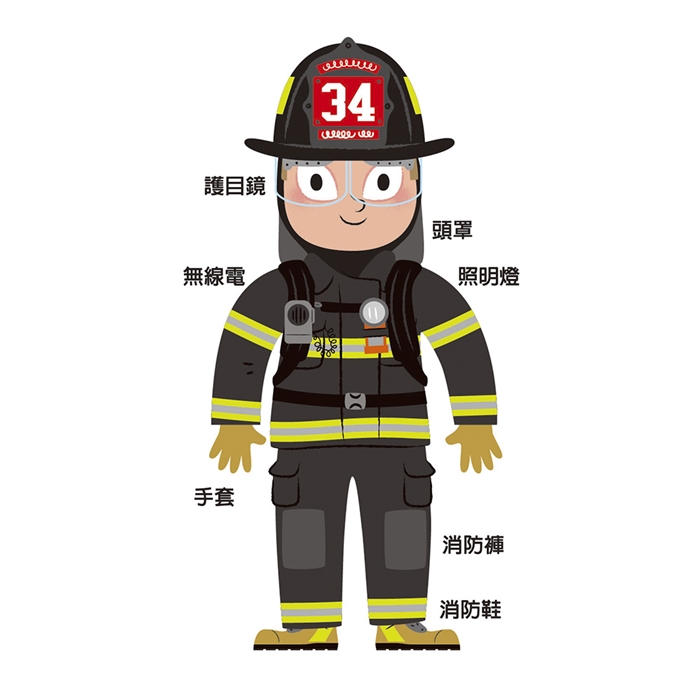 呼叫消防隊立體遊戲書
